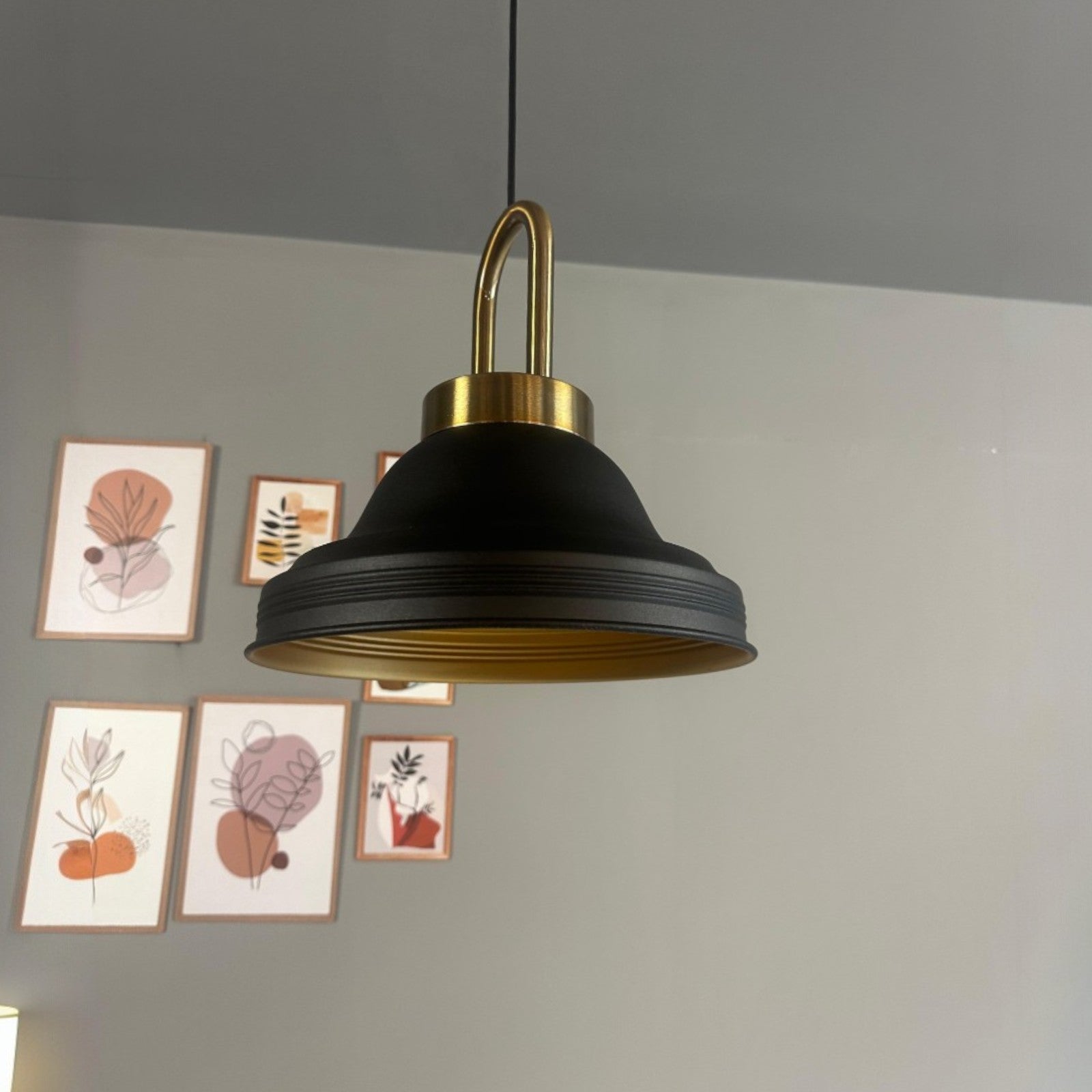 Pendelleuchte Asletl Hängelampe Industrial aus Metall Ø40 cm, Pendelleuchte Esstisch